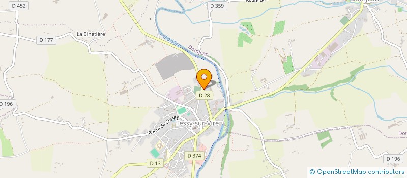 localisation de l'entreprise SCI LE VAL  CONDE-SUR-VIRE