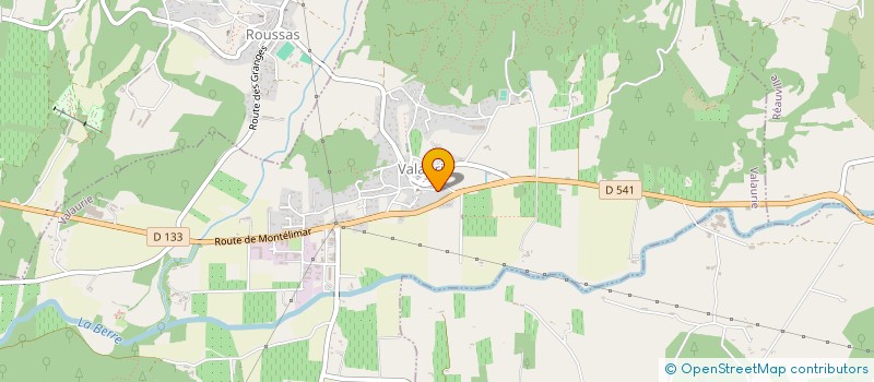 localisation de l'entreprise SCI LE VAL  COLONZELLE