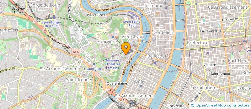 localisation de l'entreprise SCI LE VAL - BOS  LYON