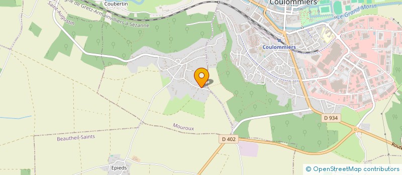 localisation de l'entreprise SCI LE VAL DE BOISSY  MOUROUX