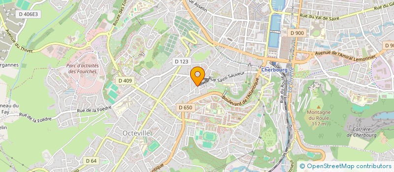 localisation de l'entreprise SCI LE VAL DE SOULLE à CHERBOURG-EN-COTENTIN