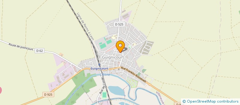 localisation de l'entreprise SCI LE VAL DE TREILLE  VILLENEUVE-SUR-AISNE