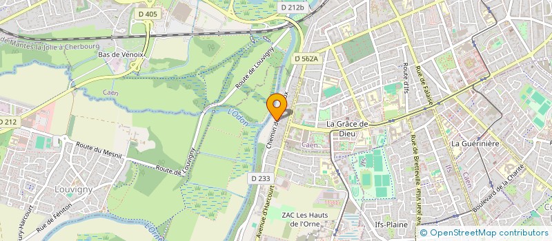 localisation de l'entreprise SCI LE VAL DES ABBESSES  FLEURY-SUR-ORNE