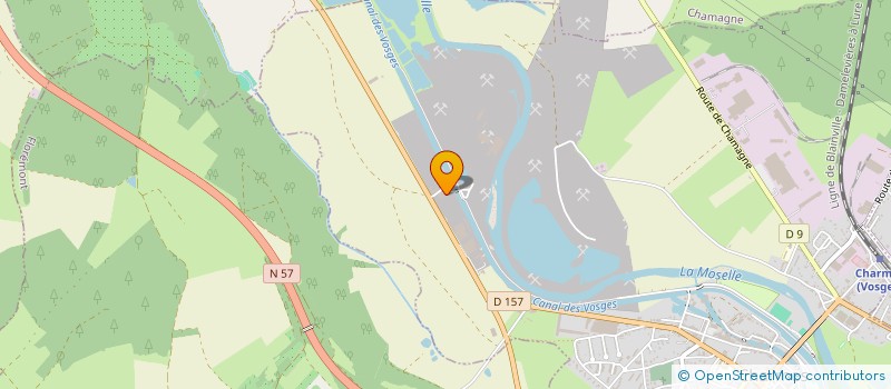 localisation de l'entreprise SCI LE VAL DU RHIN à CHARMES