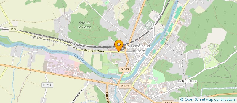 localisation de l'entreprise SCI LE VAL LE RIS à LA FERTE-SOUS-JOUARRE