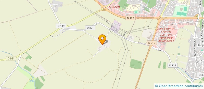 localisation de l'entreprise SCI LE VAL MARTIN à FONTENAY-SUR-EURE