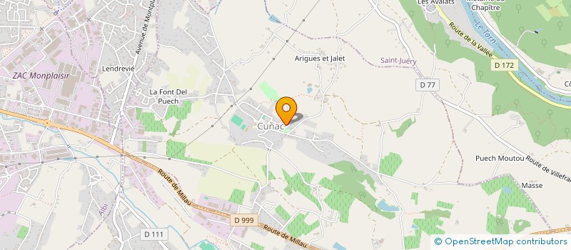 localisation de l'entreprise SCI LE VAL MONPLAISIR  FREJAIROLLES