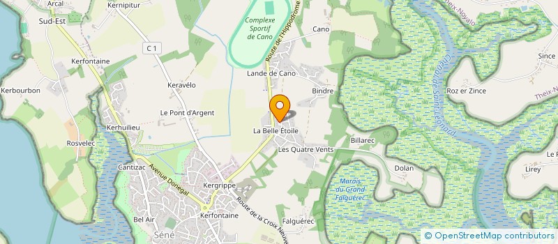 localisation de l'entreprise SCI LE VAL VERT à SENE