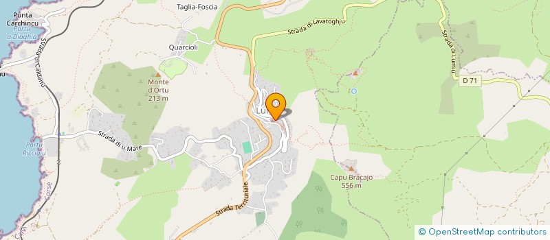 localisation de l'entreprise SCI LE VALBERGAN à LUMIO