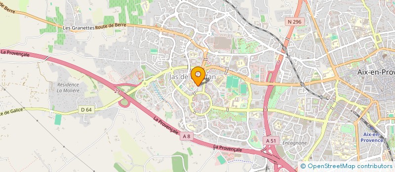 localisation de l'entreprise SCI LE VALCROS à AIX-EN-PROVENCE