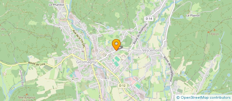 localisation de l'entreprise SCI LE VALD AUXERRE à VESCEMONT