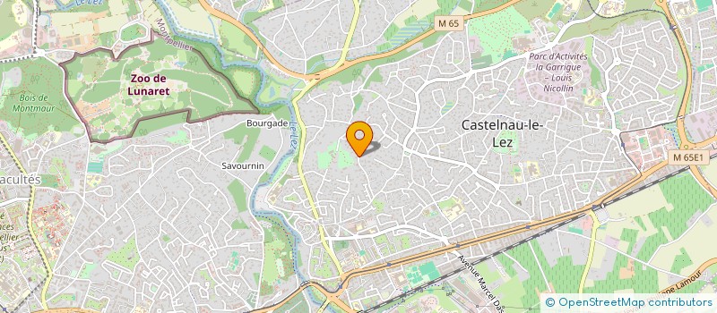 localisation de l'entreprise SCI LE VALINE à CASTELNAU-LE-LEZ