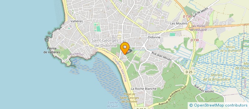 localisation de l'entreprise SCI LE VALLON à SAINT-GEORGES-DE-DIDONNE