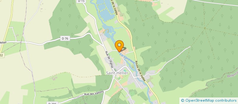 localisation de l'entreprise SCI LE VALLON DE LA HAYE  NEUFBOSC