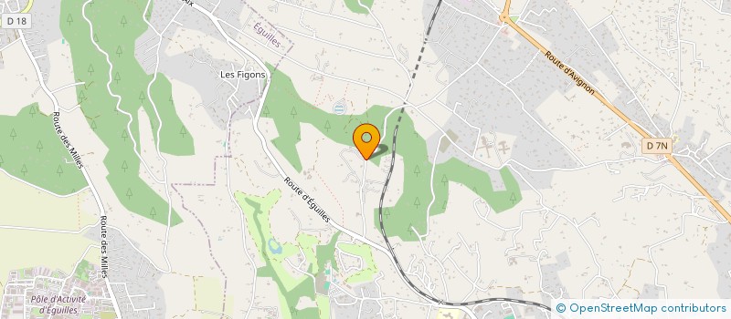 localisation de l'entreprise SCI LE VALLON DES MOURGUES à AIX-EN-PROVENCE