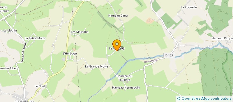 localisation de l'entreprise SCI LE VAST-MAZIER  FIERVILLE-LES-MINES