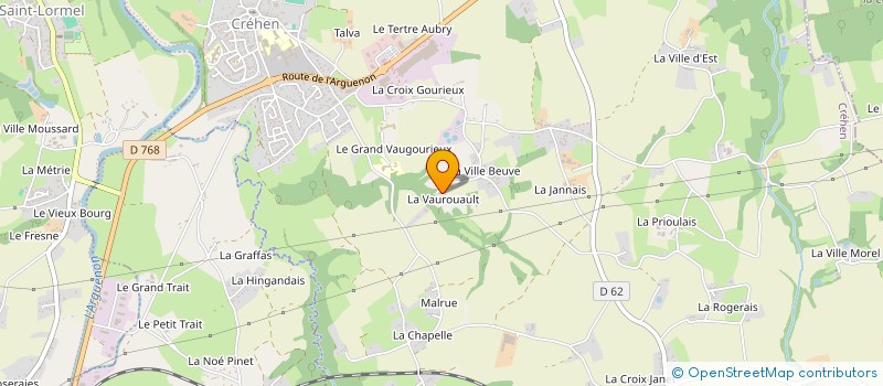 localisation de l'entreprise SCI LE VAU BOULARD  CORSEUL