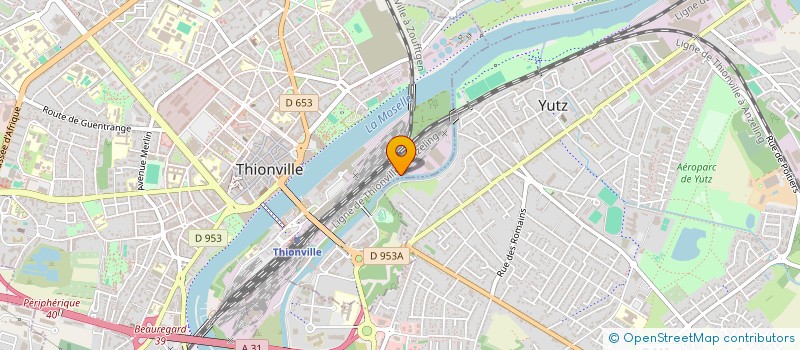 localisation de l'entreprise SCI LE VAUBAN à THIONVILLE