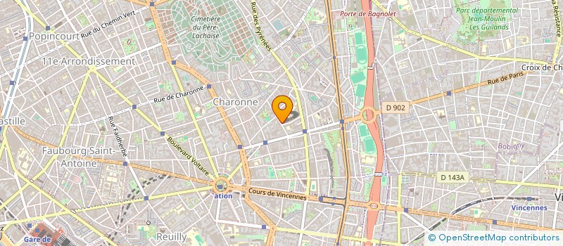 localisation de l'entreprise SCI  LE VAUVERT  PARIS