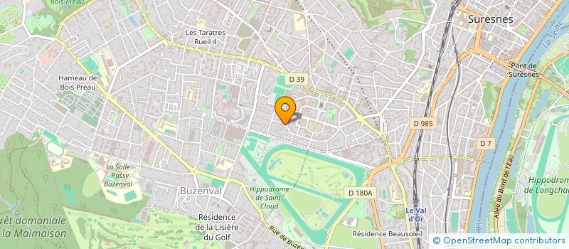 localisation de l'entreprise SCI LE VAZ  NANTERRE