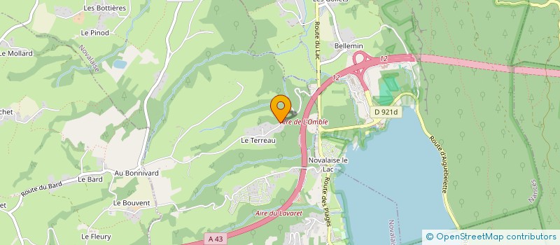 localisation de l'entreprise SCI LE VENT DES CIMES  NOVALAISE