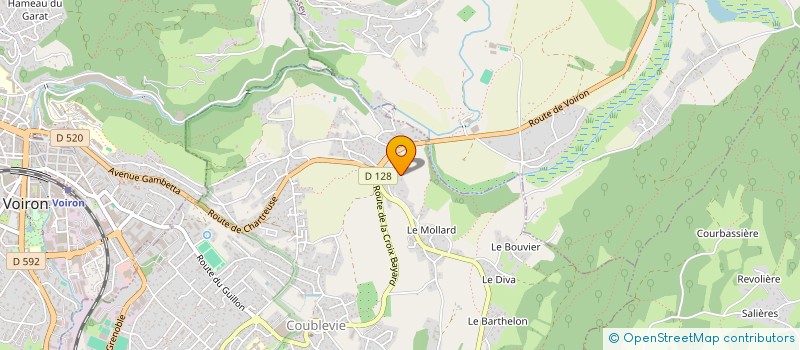 localisation de l'entreprise SCI LE VERDUN  COUBLEVIE