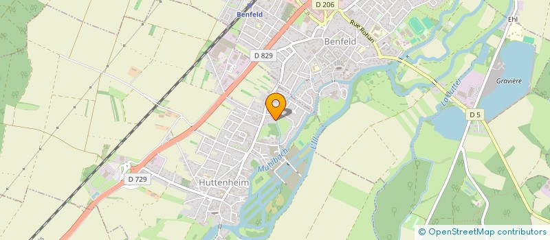 localisation de l'entreprise SCI LE VERGER  SERMERSHEIM