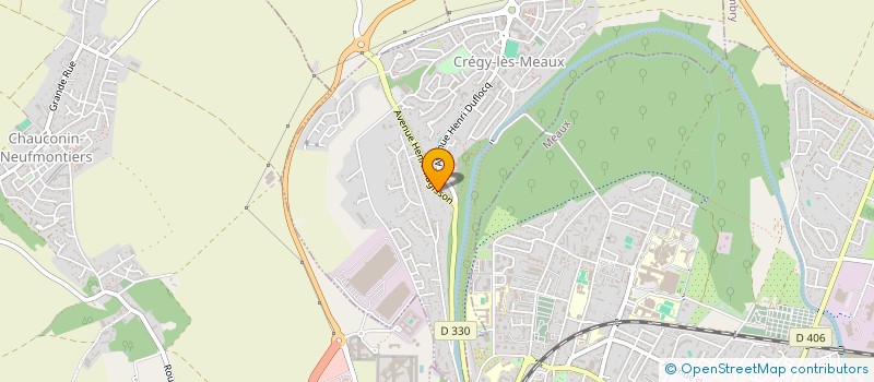 localisation de l'entreprise SCI LE VERGER  CREGY-LES-MEAUX