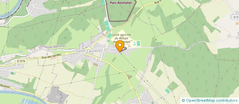 localisation de l'entreprise SCI LE VERGER  SAINT-LAURENT