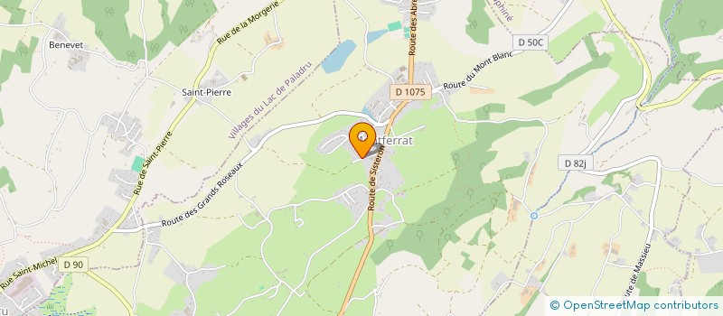 localisation de l'entreprise SCI LE VERNAY  MONTFERRAT