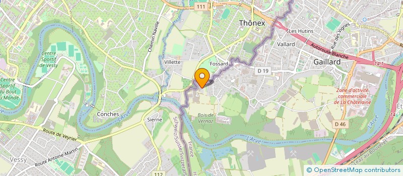 localisation de l'entreprise SCI LE VERNEY à AMBILLY