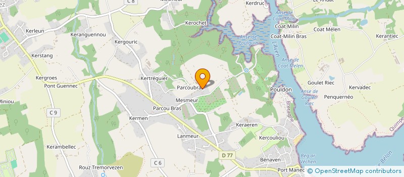 localisation de l'entreprise SCI ''LE VERRY''  NEVEZ