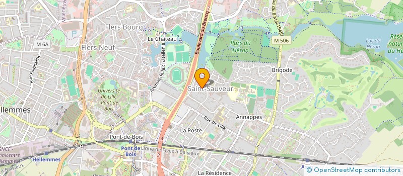 localisation de l'entreprise SCI LE VERT GALANT à VILLENEUVE-D'ASCQ