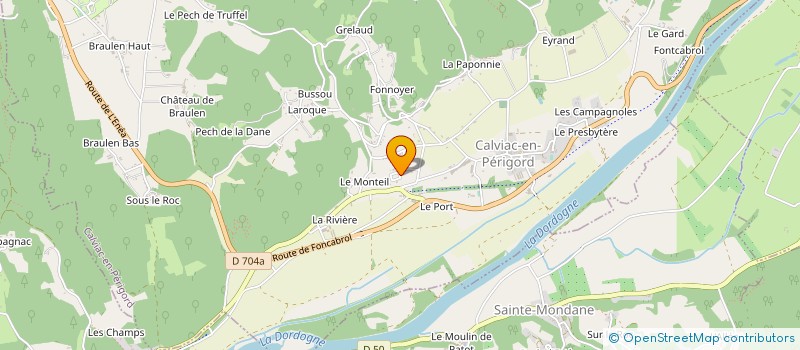 localisation de l'entreprise SCI LE VIALAR  PRATS-DE-CARLUX