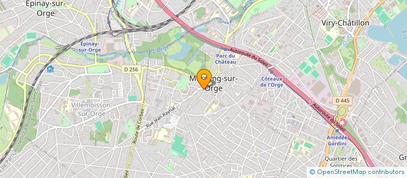 localisation de l'entreprise SCI LE VIEUX BOURG à MORSANG-SUR-ORGE