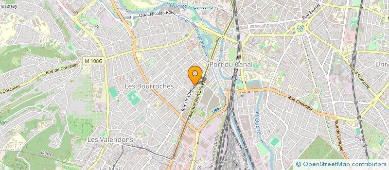 localisation de l'entreprise SCI LE VIEUX CEP à DIJON
