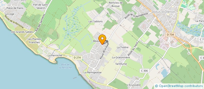 localisation de l'entreprise SCI LE VIEUX CHAI  DOLUS D'OLERON