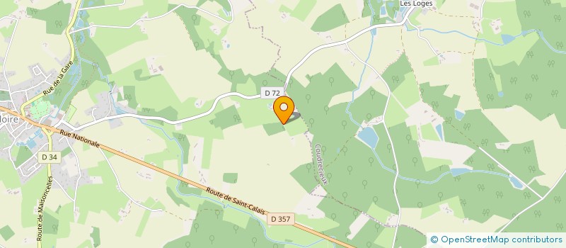 localisation de l'entreprise SCI LE VIEUX CHATEAU  BOULOIRE