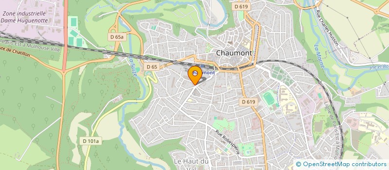 localisation de l'entreprise SCI LE VIEUX CHAUMONT à CHAUMONT