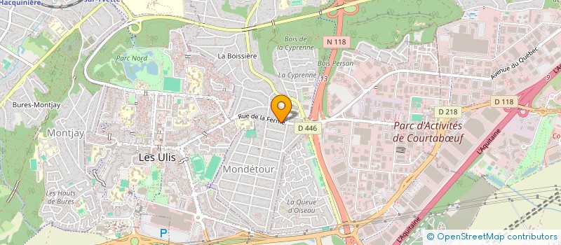 localisation de l'entreprise SCI LE VIEUX CRESSELY à GOMETZ-LA-VILLE