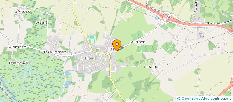 localisation de l'entreprise SCI LE VIEUX FRENE  BRAINS