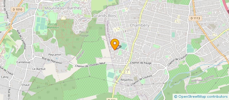 localisation de l'entreprise SCI LE VIEUX LOGIS  LANTON