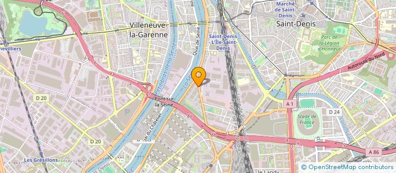 localisation de l'entreprise SCI LE VIEUX MANOIR à SAINT-DENIS
