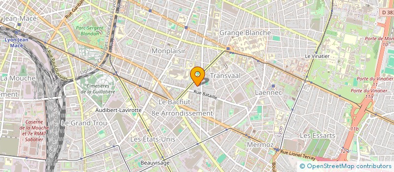 localisation de l'entreprise SCI LE VIEUX NID  LYON