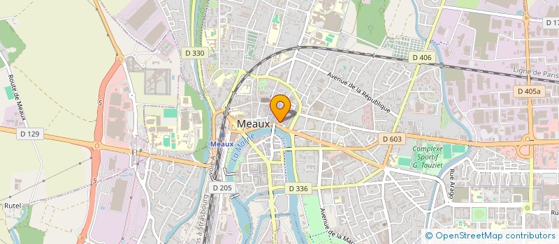 localisation de l'entreprise SCI LE VIEUX PONT à MEAUX