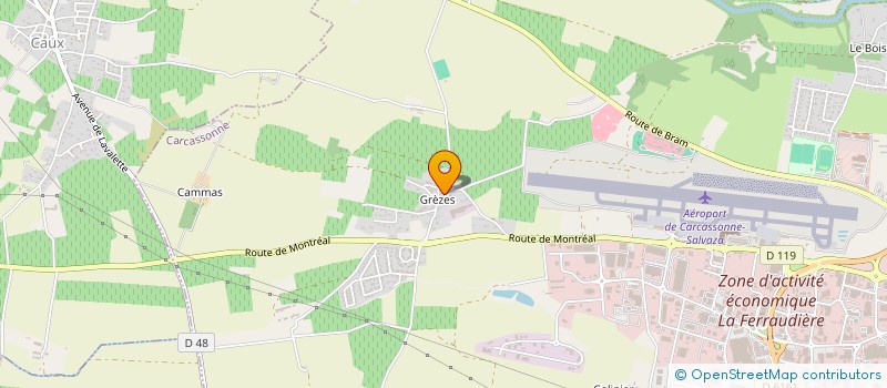 localisation de l'entreprise SCI LE VIEUX PRESBYTERE à CARCASSONNE