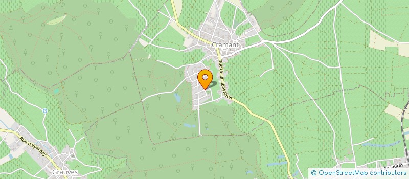 localisation de l'entreprise SCI LE VIEUX PRESSOIR  CRAMANT