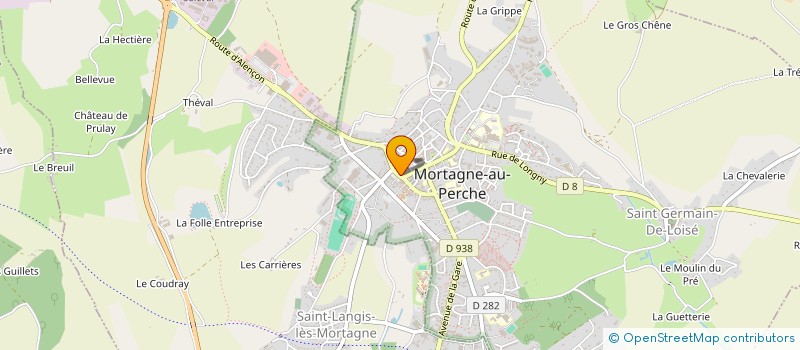 localisation de l'entreprise SCI LE VIGAN à MORTAGNE-AU-PERCHE