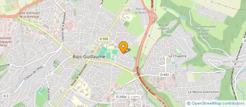 localisation de l'entreprise SCI LE VIKING à BOIS-GUILLAUME