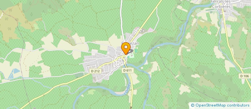 localisation de l'entreprise SCI LE VILLAGE  FABREZAN